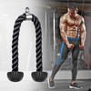 SELEWARE Tricep Rope Cable Machines Attachments for Gym, Heavy Duty