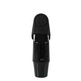 Silica Gel Mouthpiece Cap Cover Durable Mouthpiece Protector for Clarinet/Alto Saxophone Sax Mouthpiece Protective Cap Middle Size(Black)