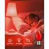 C7 RED Replacement Light Bulbs, Shatterproof LED Light Bulb for