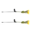 2Pcs Sunflower Solar Lights IP65 Waterproof Low Power Consumption LED