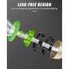 RAINPOINT Heavy Duty Metal Garden Hose Nozzle with 9 Spray