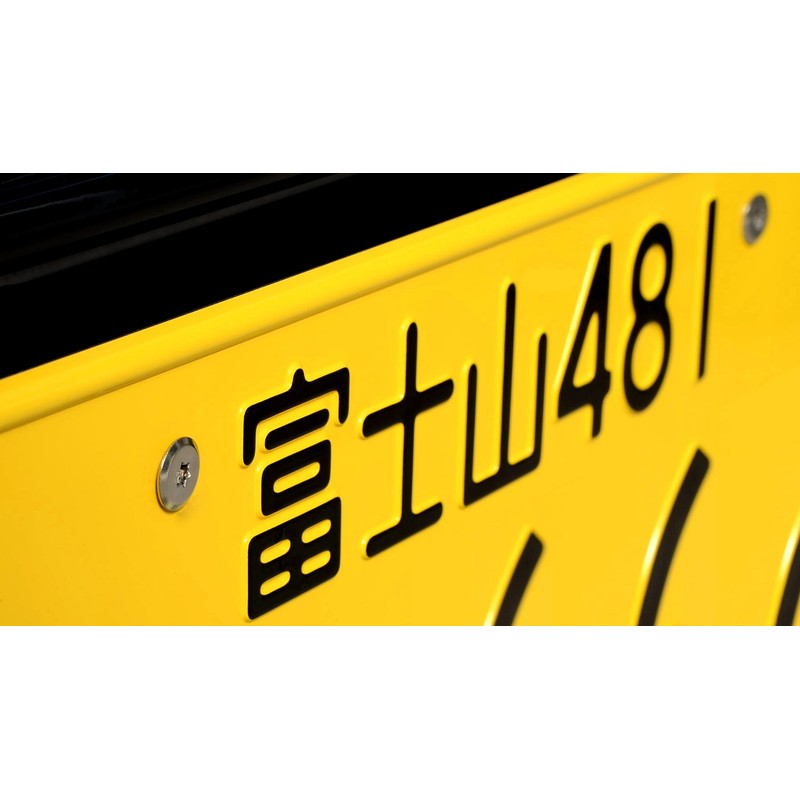 Flat Type Stainless Steel (Silver) License Plate Bolt 4 Piece