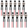 12 Pcs Mini Momentary Switch Small Normally Open Momentary Push