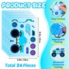 24 Sheets Make Your Own Stickers, Car Make-a-face Sticker Trucks,