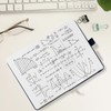 HOMEMARS Small Notebook, Pocket Notebook, 3 Pack, Notebook A6, Squared,3.7"