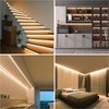 LLTOP COB LED Strip Lights Warm White 3000K, DC24v 16.4ft/5m