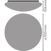 LEDVANCE Light Accessories: Cover for Ceiling Lamp SURFACE CIRCULAR |