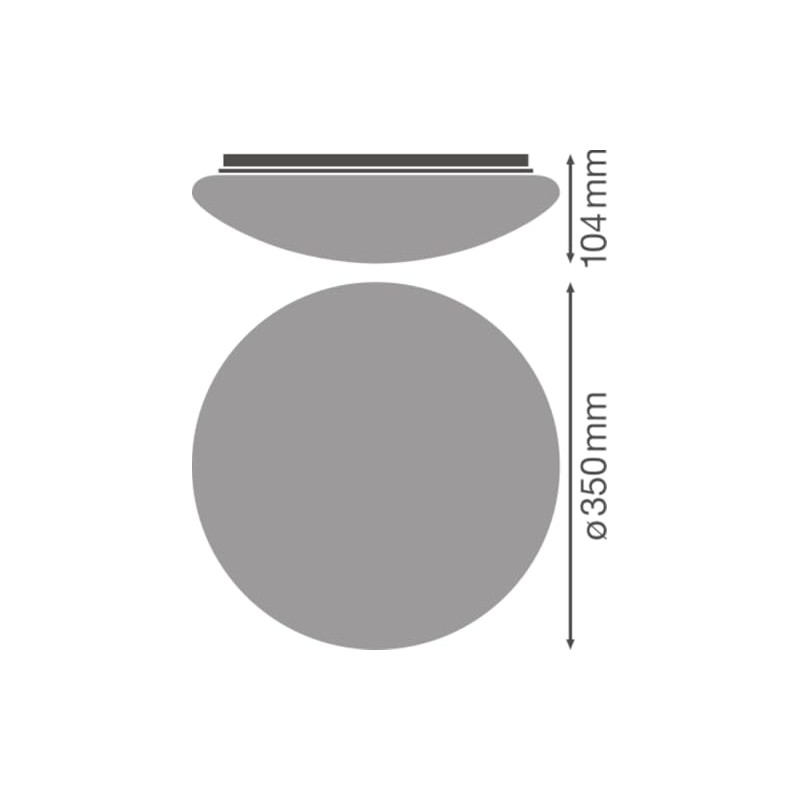 LEDVANCE Light Accessories: Cover for Ceiling Lamp SURFACE CIRCULAR |