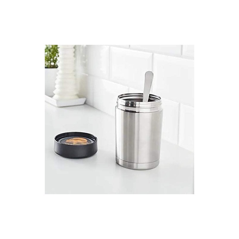 Ikea Food Vacuum Flask, Stainless Steel, 0.5 l (17 oz)