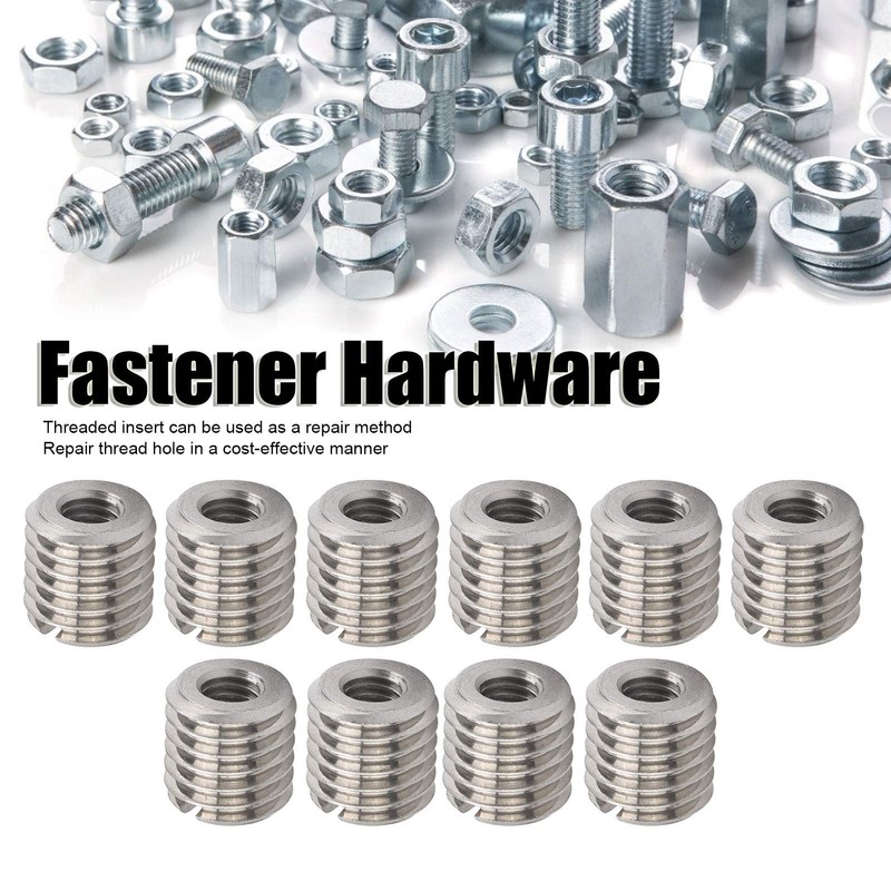 Male Thread Reducing Nut 10 Pieces Stainless Steel Thread Reducer