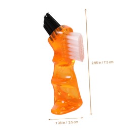 Healvian Multi-functional Mini Cleaning Brush 3 Pack Gentle on Dentures for Partial/full Dentures Easy to Use and Store