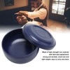 Men Shaving Soap Bowl Dark Blue Wide Mouth Easy To