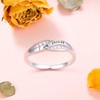 Rings 925 Sterling Silver CZ Ring Encouragement Jewellery Gift for