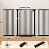 40.55" Extra Tall Baby Gate for Stairs Doorways, 63"-65.7" Auto