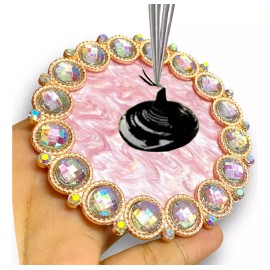 NO TIENE MARCA Piedra Jade  + Pegamento Latex Para Pestañas  3x3, Tira