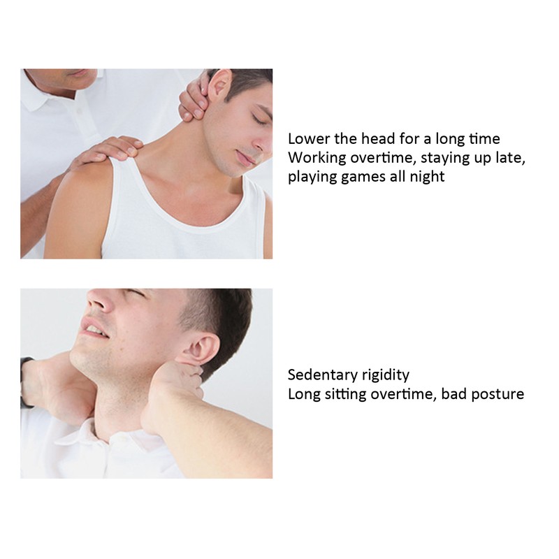 Cordless Neck Shoulder Massager Hot Compress Kneading Portable Electric Shoulder