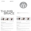 AGPTEK Thumb Support Brace, Thumb Spica Splint for Right &