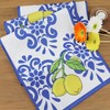 MAIBAOTA Summer Lemon Table Runner Rustic Farmhouse Table Runners for