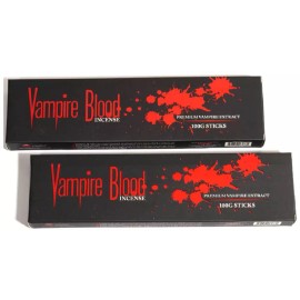 Devils Garden Original Vampire Blood Incense. Pack of 2 - 100 Grams Each - 200 Grams Total