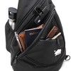 Cali Crusher Sling - 100% Smell Proof/Convertible Shoulder Pack (Black/Blue)