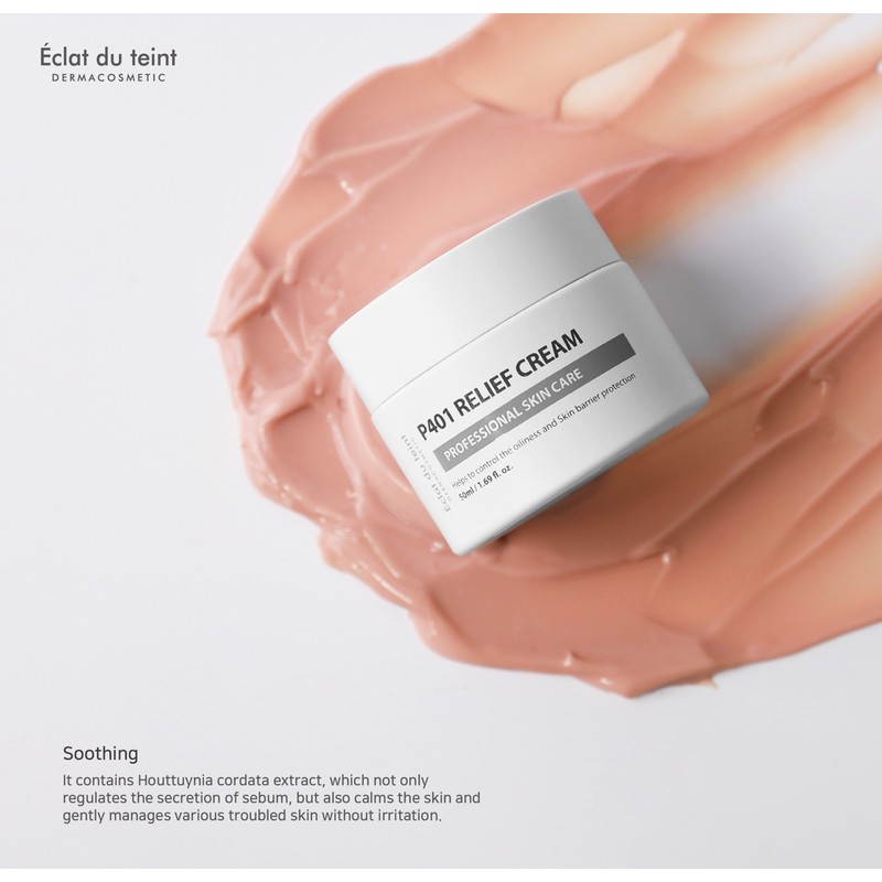 Eclat Dutin P401 Relief Calamine Cream 50ml / 에끌라뒤땅 P401릴리프
