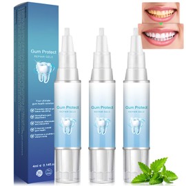 Neslemy Gum Gel,Neslemy Gum Shield Therapy-Gel,Teeth Whitening Gums Instant Soothing Gels,Dentizen Gum- TherapyGel,Instant Tooth Whitening Pens for Oral Care (3PCS)