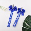 Pin Me Ribbon for Cheer Bag Navy Blue Cheer Bow