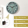 Clock Movement for Wall Clock Silent 9.5 cm, Silent Quartz