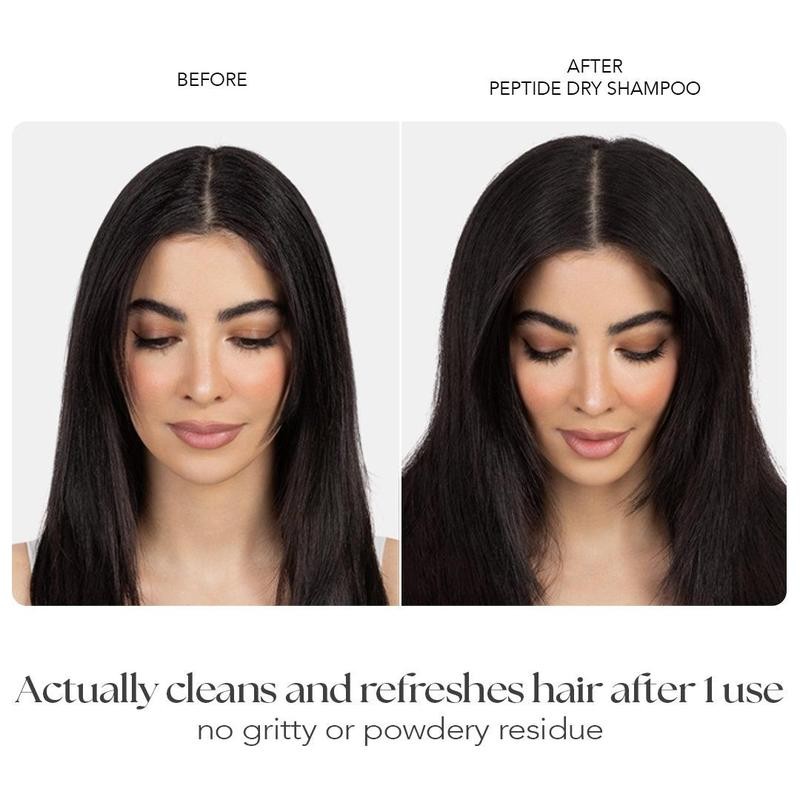 HAIRtamin Peptide Dry Shampoo - Lightweight Hair Care Solution for