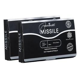 Missile 2 carteras con 10 caps cada una Natural Health
