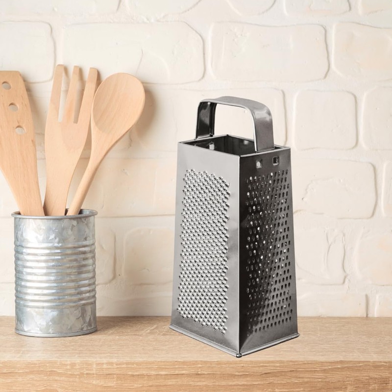 Kitchen Grater Hexagonal Grater Stainless Steel 23 cm High
