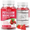 Potassium Magnesium Gummies,High Absorption Magnesium Glycinate,D3 & B6,Potassium Citrate -