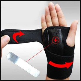 aibileec Regain R1 Carpal Tunnel Recover Wrist Brace with Removable Splint and Adjustable Support Wrap Universal Size (Right Hand)