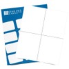 4.25 x 5.5 Rectangle Labels - Permanent, White Matte -