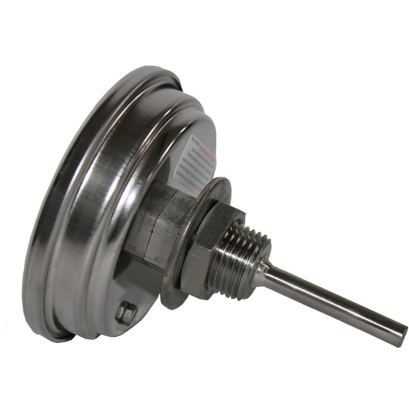 River Country 5" Dial (RC-T5) Adjustable BBQ, Grill, Smoker Thermometer