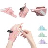 ST Makeup Palette Wristband Portable Brush Holder Cosmetic Tool Wristband Pink