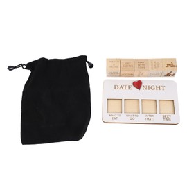 1 Set Date Night Dice Kit Portable Wooden Date Night Dice Date Night Dice for Couples