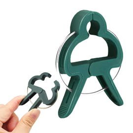 zalati Plant Clips 60pcs Climbing Plant Supports Holders for Flower Vine Vegetables Stalks Climbing Support - Large Opening