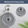 Fliverly Suction Cup Hooks for Shower, Bathroom, Kitchen, Glass Door,