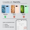 GREEN FUSION Compatible with Pixel 8 Pro Back Glass Cover