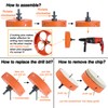 8 inch Hole Saw for Wood, Metal, Plastic & Drywall,
