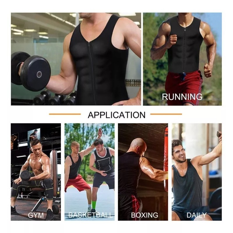 VF Chaleco Reductor Hombre Neopreno Calidad Premium Promo