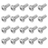 sourcing map 20Pcs #8-32 x 3/8" Torx Security Machine Screws,