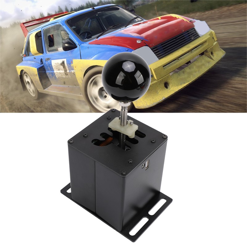 6+R PC USB Simulator Shifter H Gear Shifter Racing Game