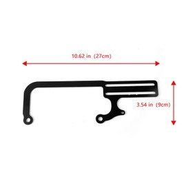 304147 EZ EFI Adjustable Throttle Cable Mount Kit for GM 700R4 and TH350 Automatic Transmissions - Durable Throttle Cable Bracket, Compatible with Carburetor & TV Cables