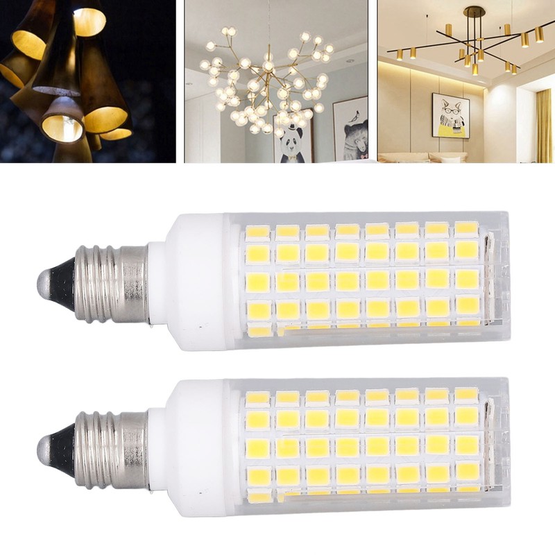 2 PCS LED Corn Bulb 102 LEDs 10W Dimmable Natural