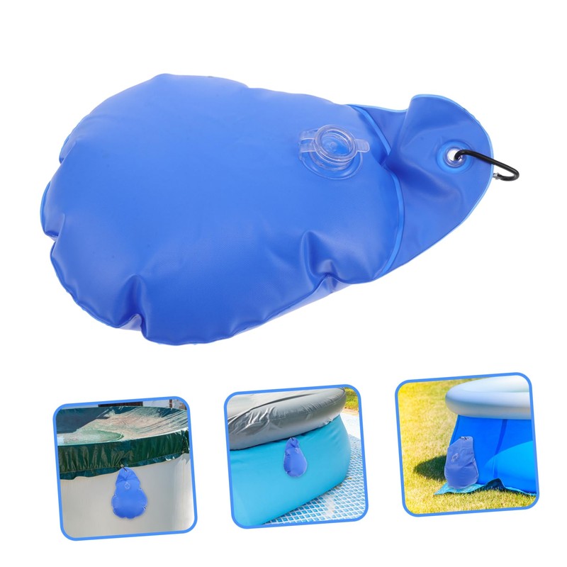 Sosoport Durable Pool Cover Weights Leakproof PVC Winter Pool Cover