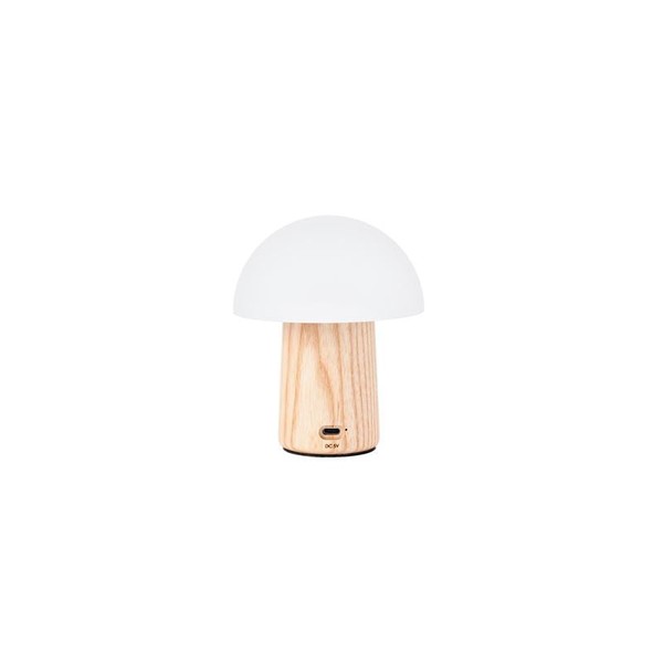 Gingko White Ash - Mini Alice Mushroom LED Light