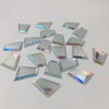 AB Color Sew On Acrylic Crystal Rhinestones Flat Back Mirrors