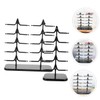 Parliky 2pcs Glasses Display Stand Glasses Frames Braces Display Shelves